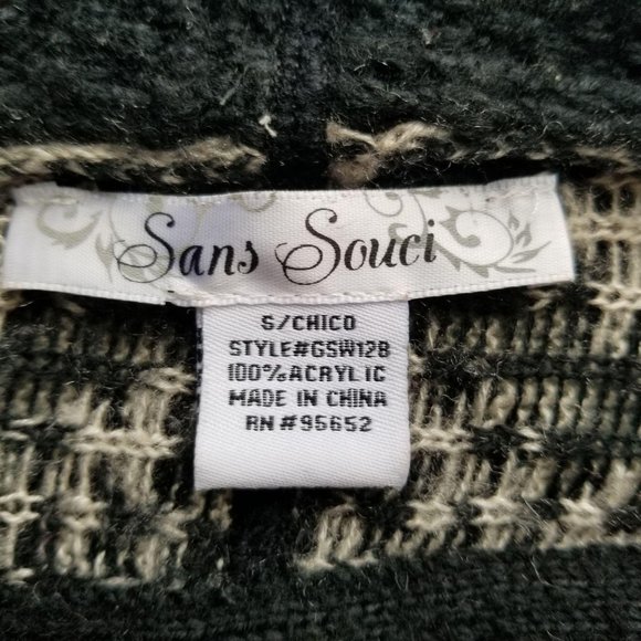 Jos. A Banks XL Olive Green Button Sweater - Picture 4 of 4